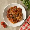  Linguine integrali con sugo ai moscardini
